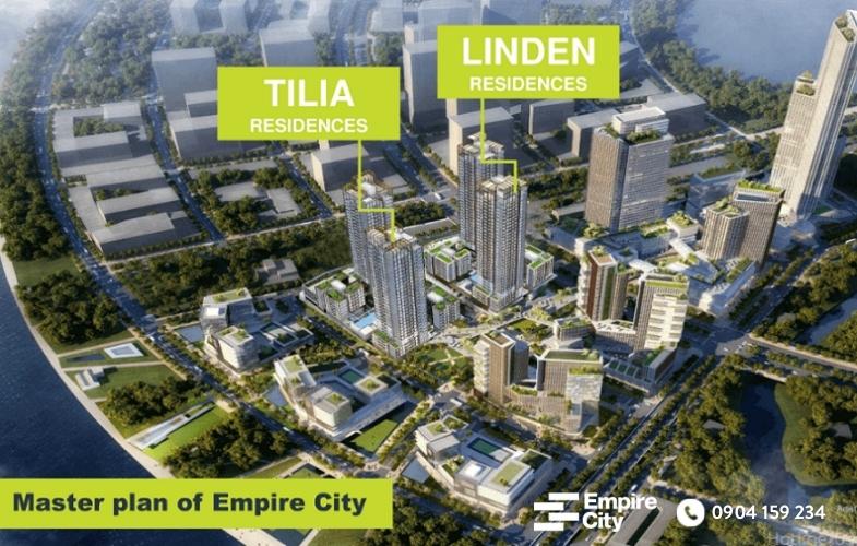 Tilia và Linden là hai tòa mở bán đầu tiên của dự án